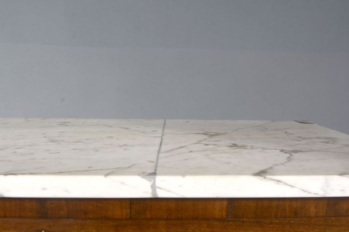 18th-century mahogany door secretary