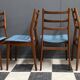 4 chaises de salle à manger Casala, années 1960