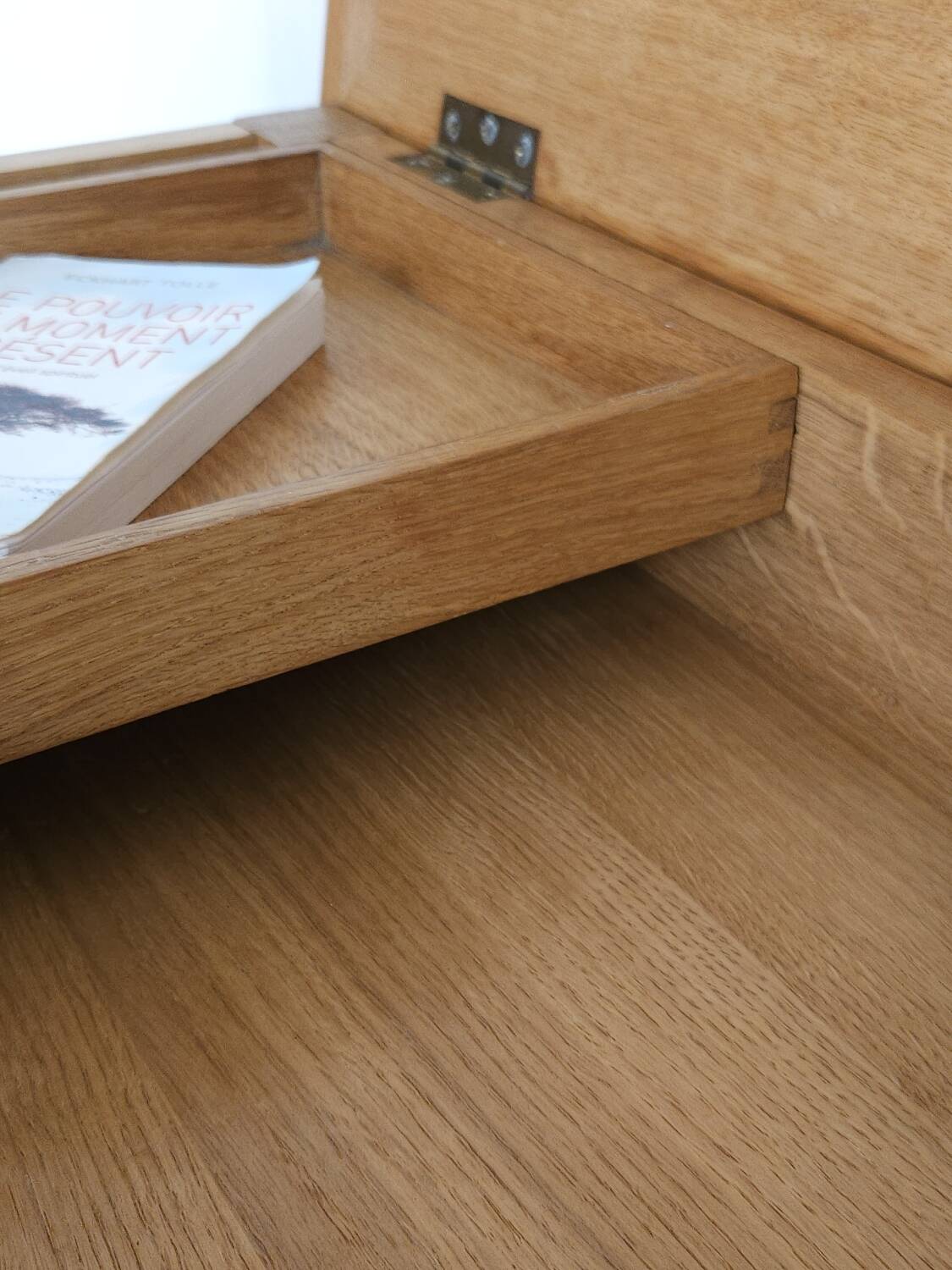 Vintage chest side table