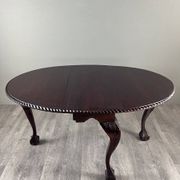 Mahogany drop-leaf table, 20th century