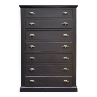 Antique tall chest of drawers