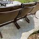 Sofa made of 3 Siesta armchairs