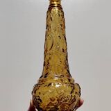 Vintage amber glass bottle