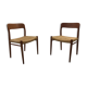 Danish Teak 56 chairs by Niels Otto Møller for J. L. Møllers