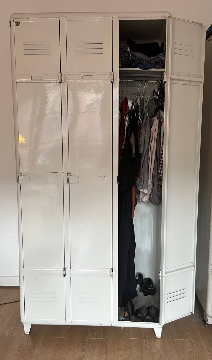 Vintage antique cabinet locker