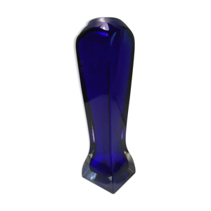 vase soliflore vintage - bleu