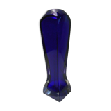 Vase soliflore vintage bleu cobalt