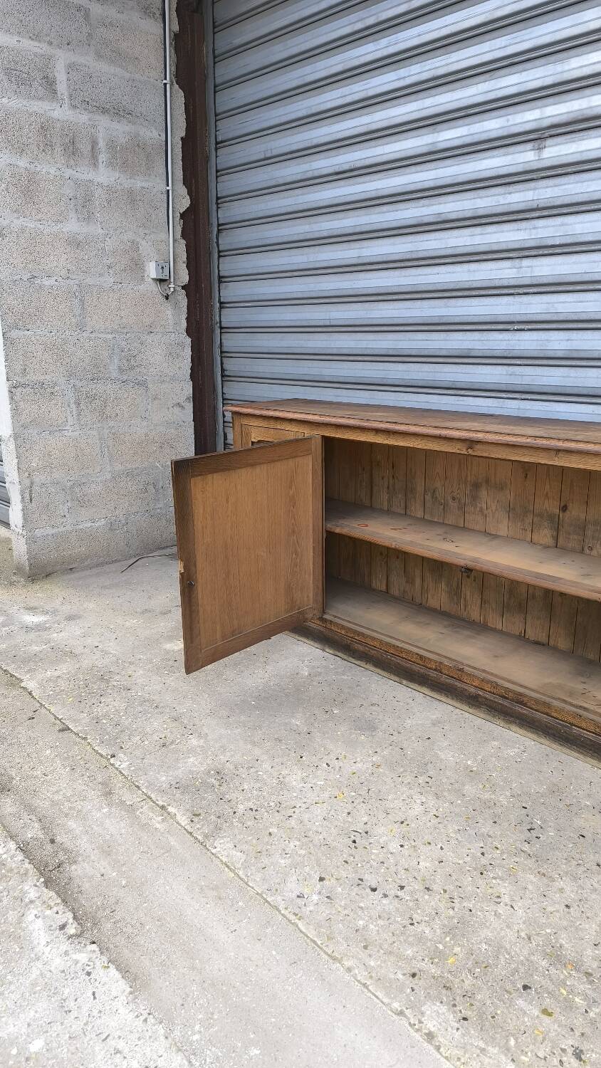 Solid oak sideboard from the 1940s