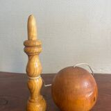 Wooden cup and ball game