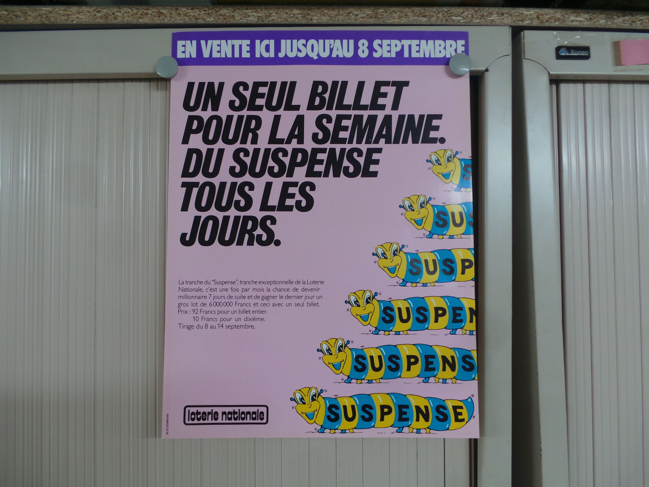 Original National Lottery suspense purple headband