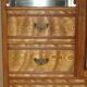 Compactum wardrobe Liberty tiger oak Art Deco style