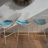 Bertoia bar chairs by Harry Bertoia