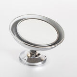 Vintage magnifying mirror with light and adjustable, France 1940.