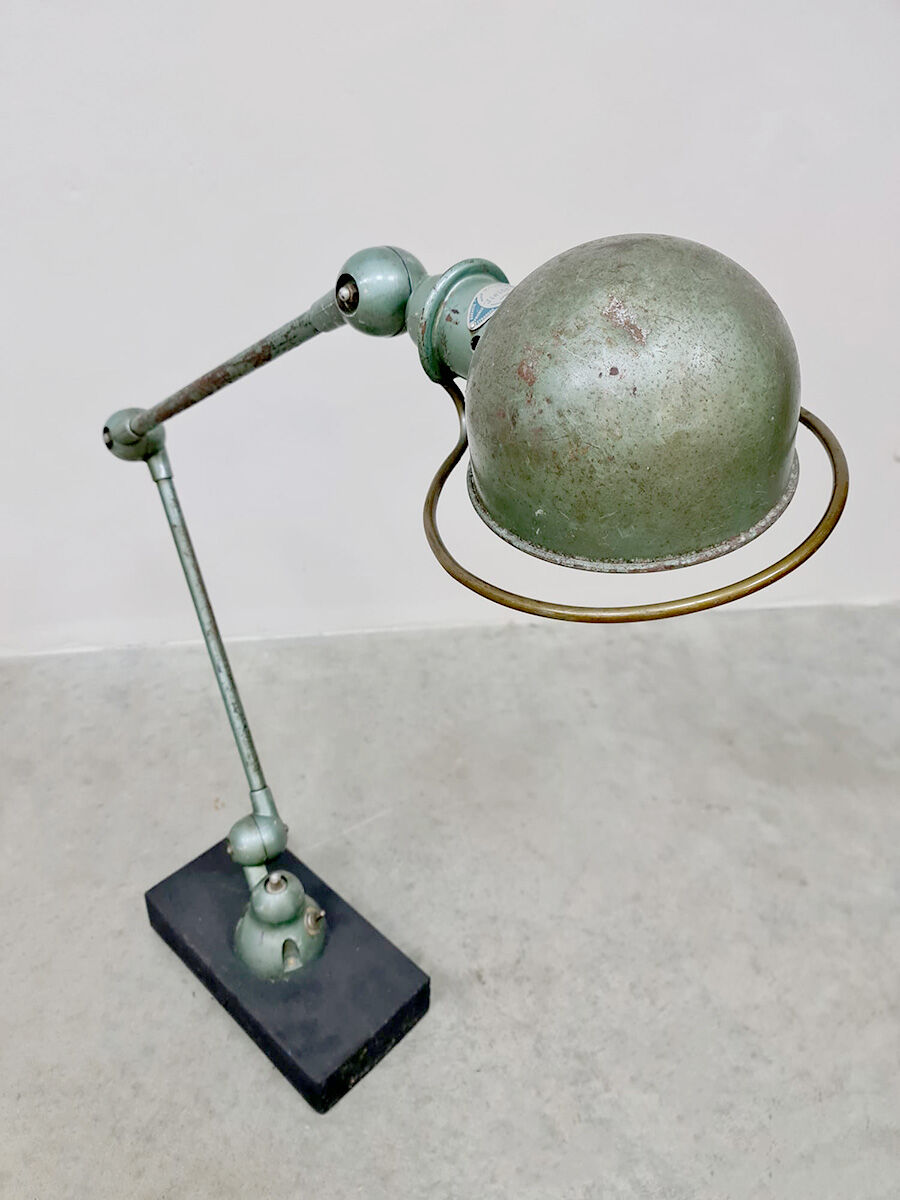 Vintage French industrial table desk lamp Jielde 50s