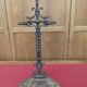Old Servant Fireplace Umbrella Stand Cast Iron Godin 1865 19th Century