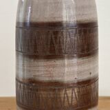 Jacques POUCHAIN stoneware bottle - Potter's workshop