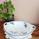 Bowl, earthenware salad bowl from Petrus Regout, Malaga.