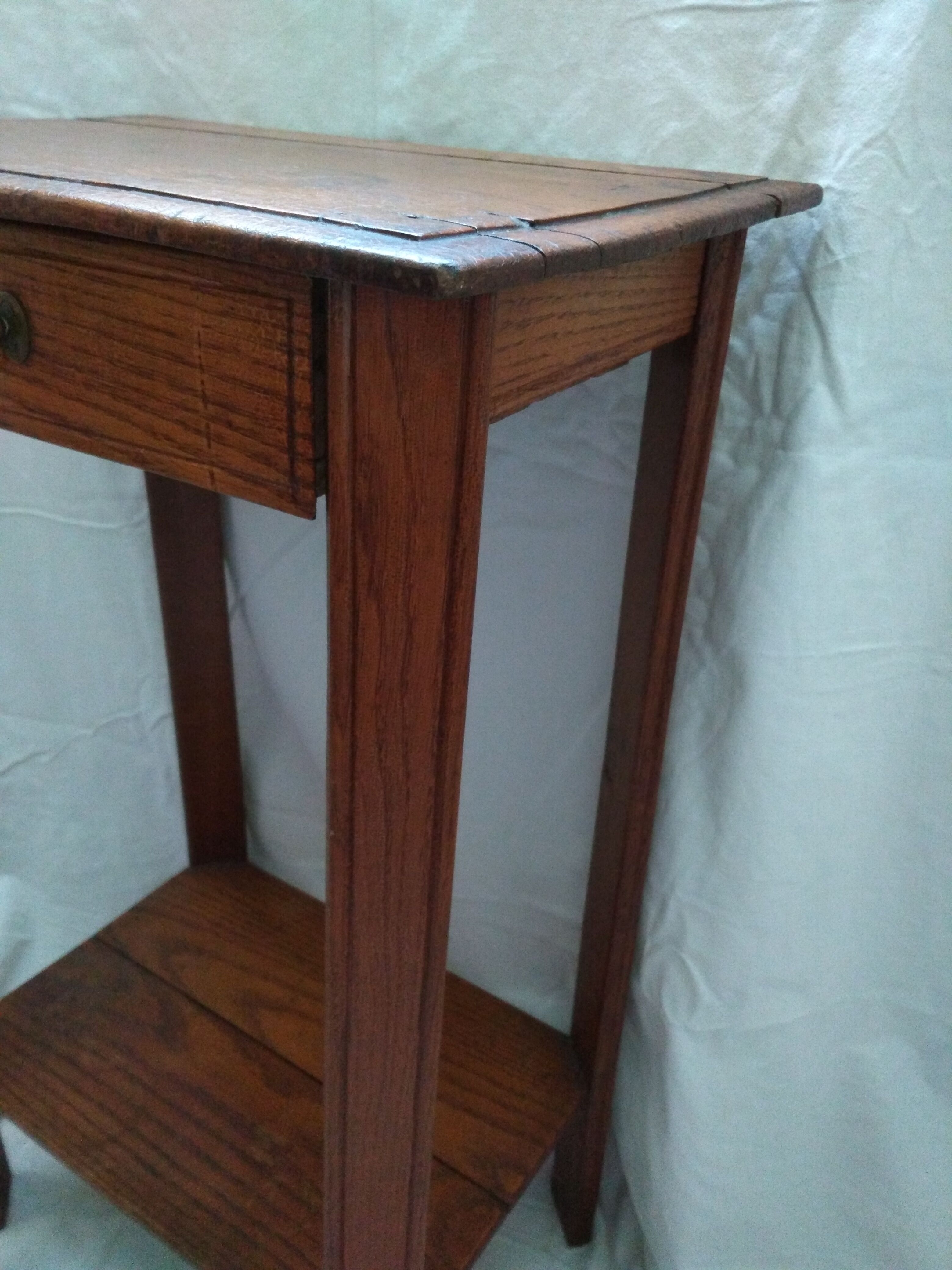 Oak side table