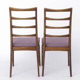 2 of 6 Midcentury chairs, 1950s-1960s, Germany