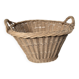 Ancien panier en osier