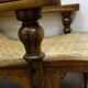 Former colonial armchair of planter late 19th century