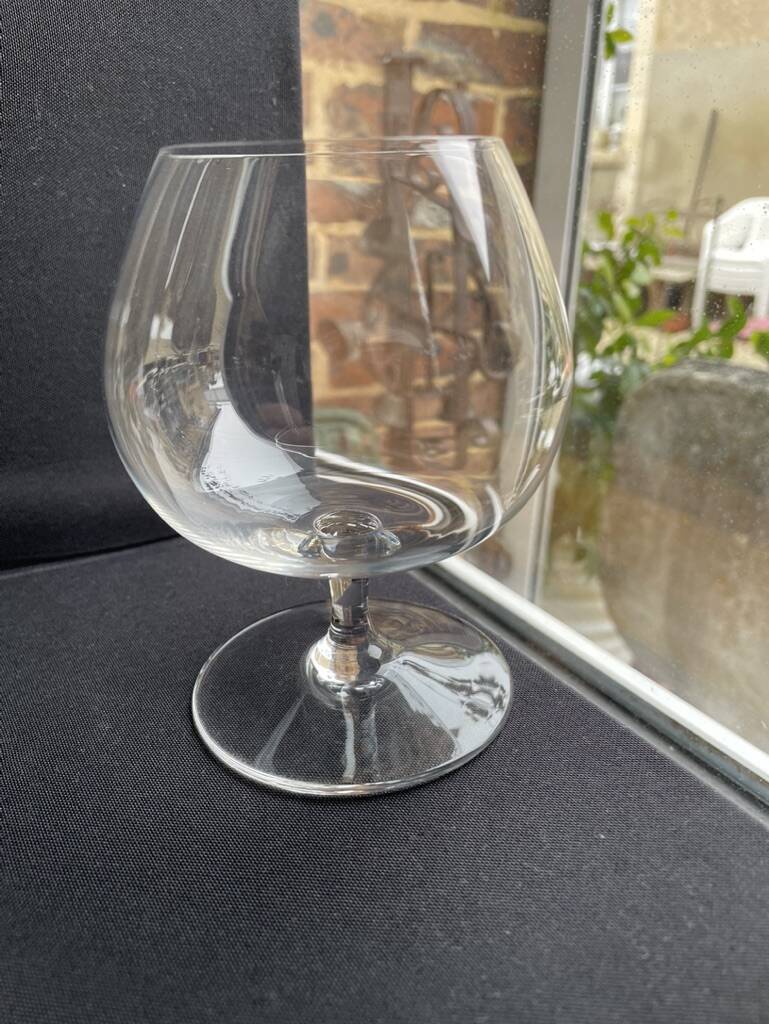 6 Cognac/Armagnac glasses stamped Baccarat Perfection service