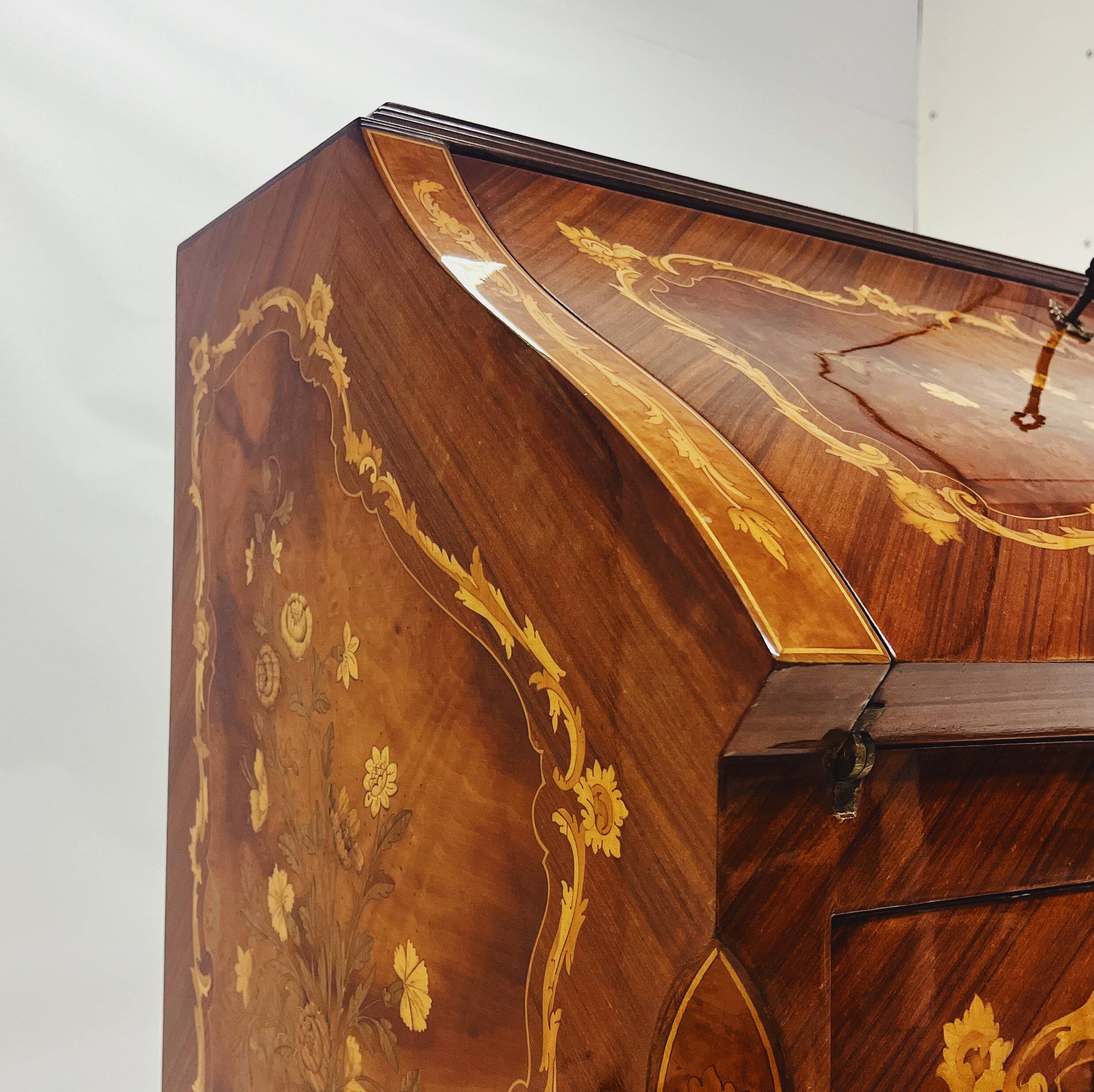 French Empire Marquetry Desk