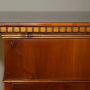 Wooden buffet TV in yew Abbey Craft Mid-Century Modern Sheraton details