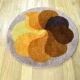 Round carpet desso 1970 holland