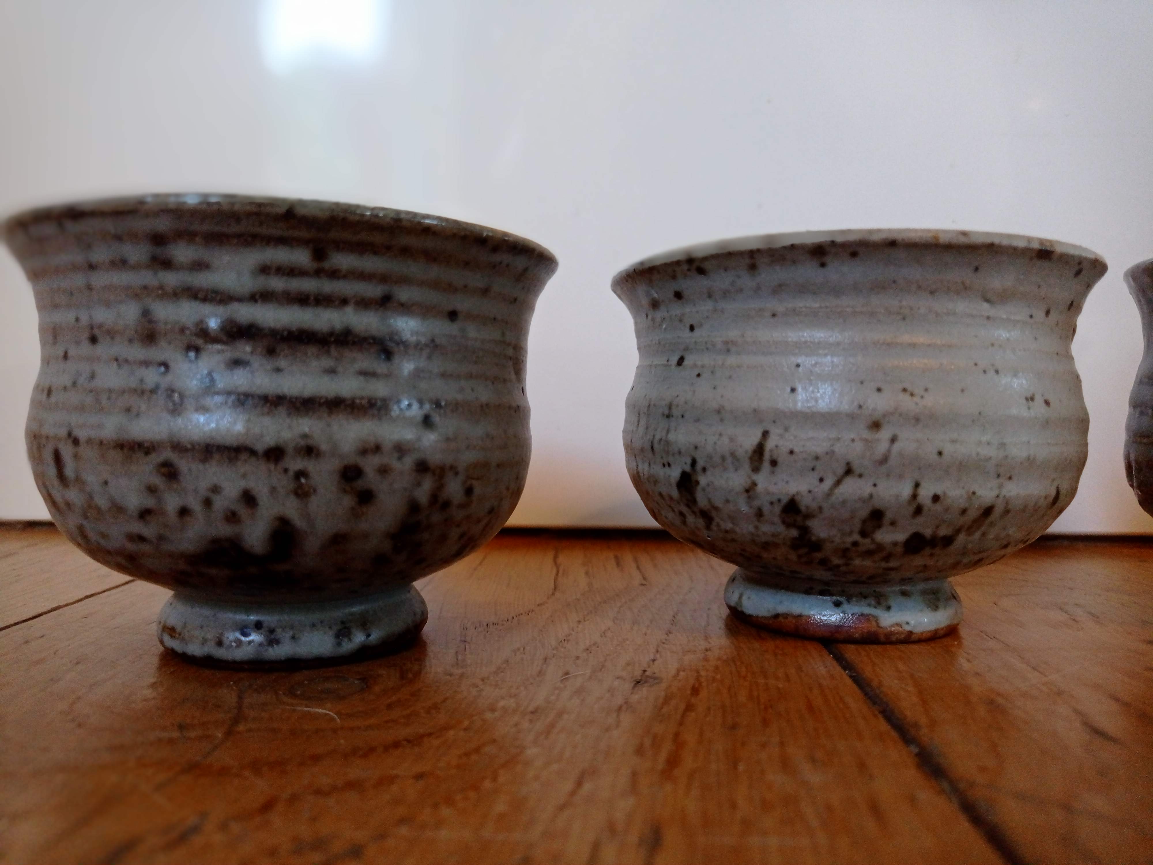 6 La Borne Digan stoneware bowls