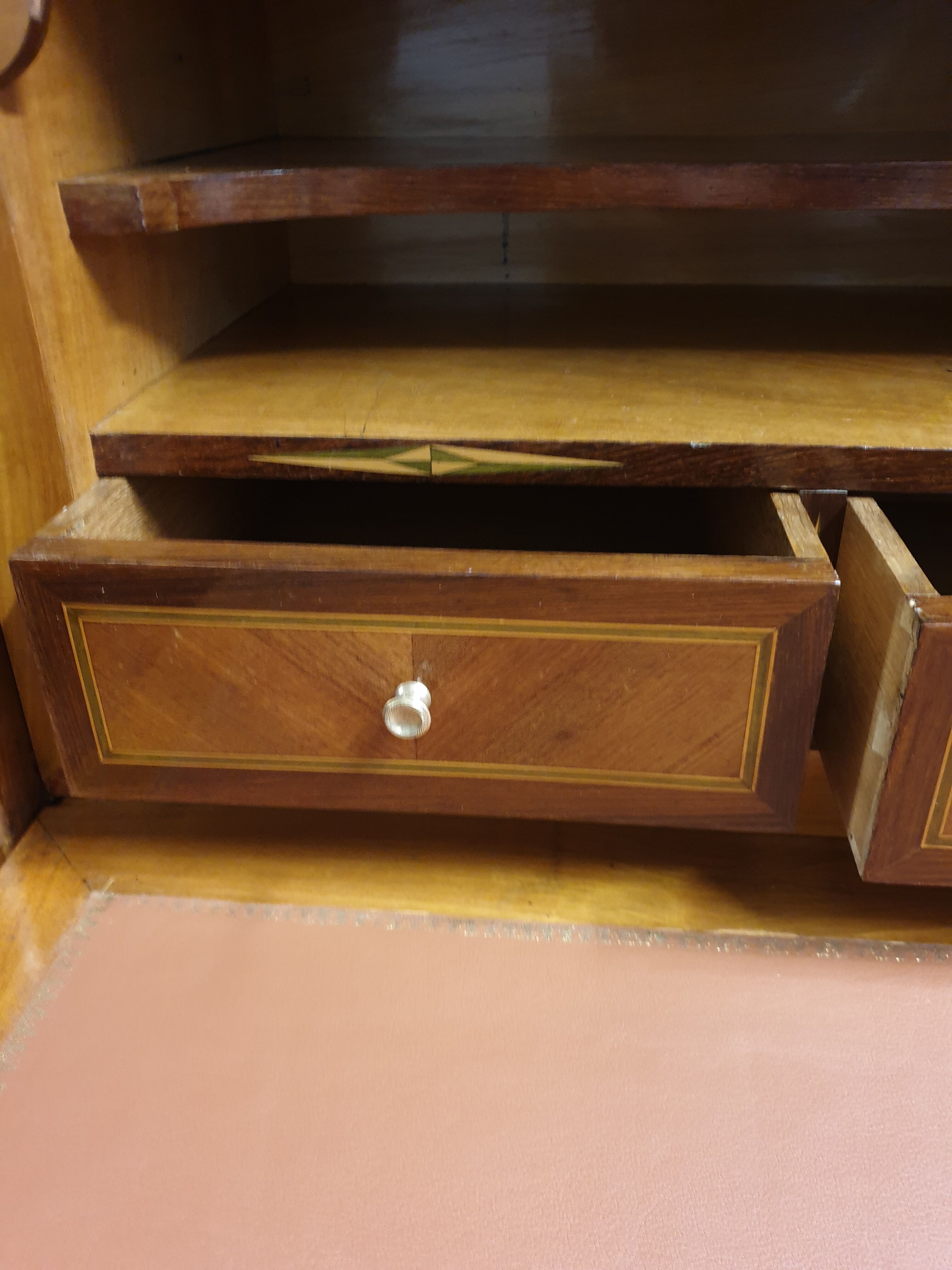 Writing desk marquetry Louis XVI