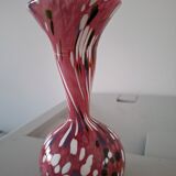 Blown glass soliflore vase