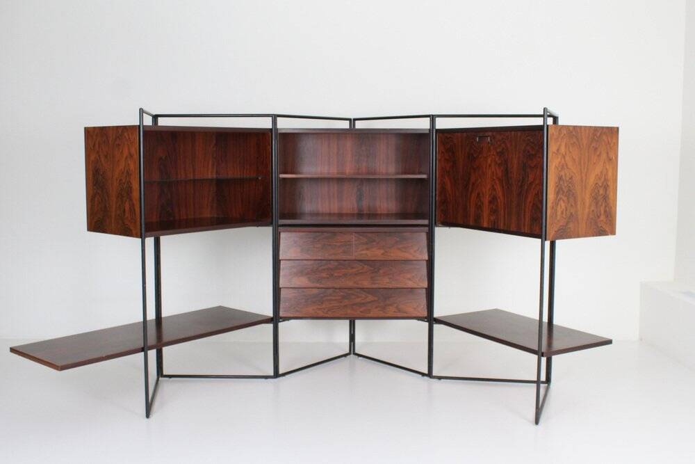 Adjustable wall unit by Taichiro Nakai for La Permanente Mobili, 1953