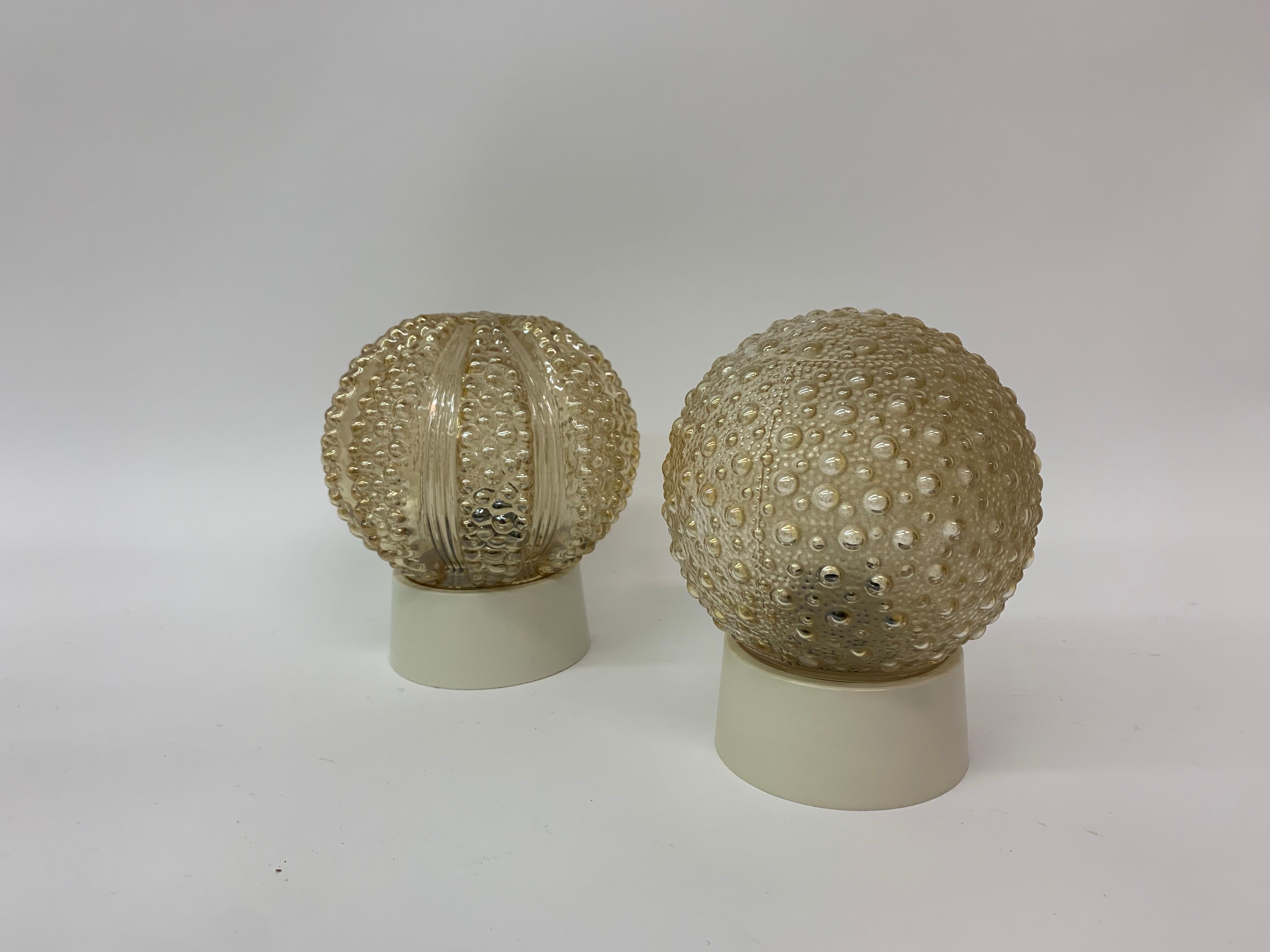 Bubble glass lamps 1970