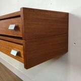Pair of wall bedside tables