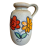 Vase Scheurich West Germany 484 27 Motif Fleurs