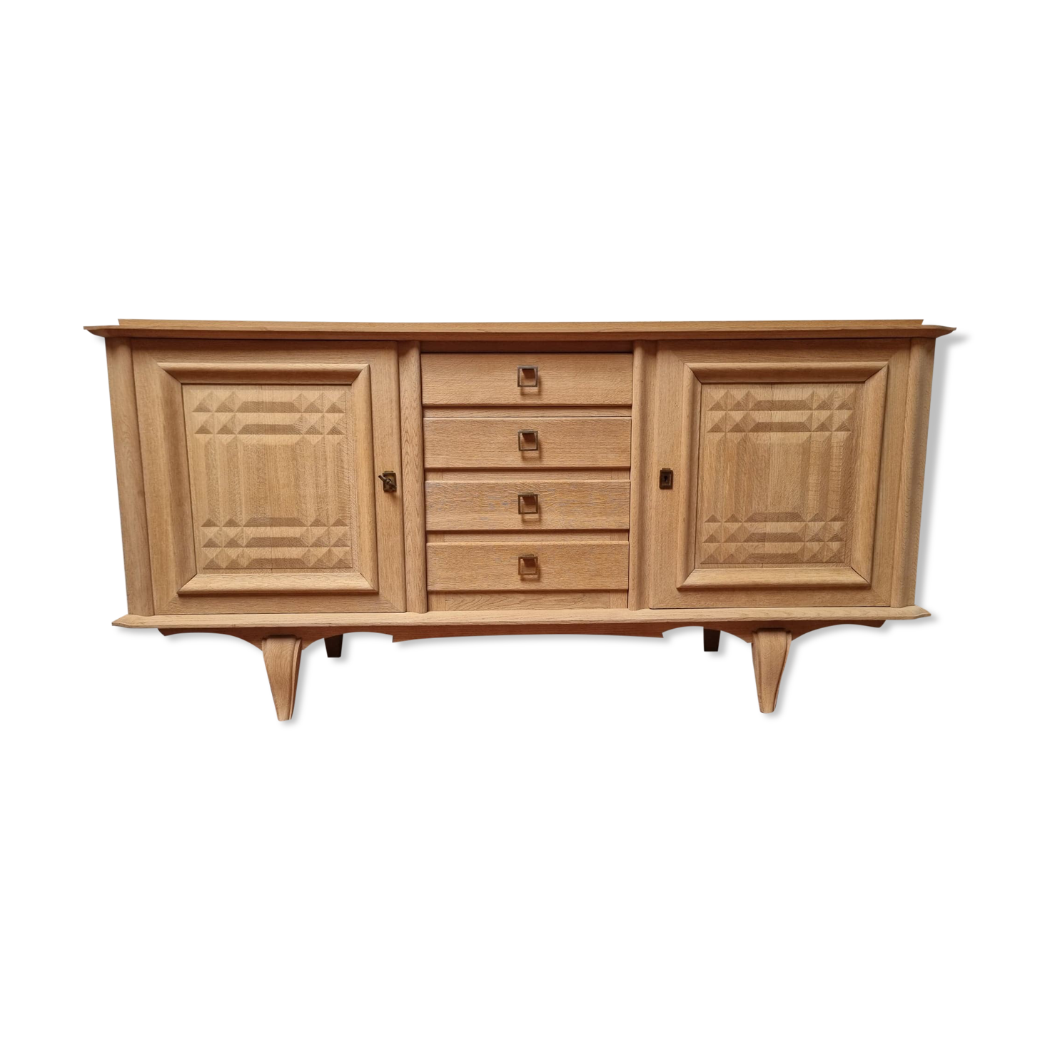 Raw oak sideboard