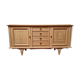 Raw oak sideboard