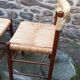 Pair of "Dordogne" chairs by Charlotte Perriand from the 1950s.