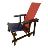 Gerrit T. Rietveld armchair red & blue
