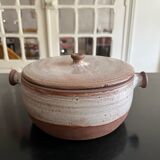 Ceramic covered pot pierlot ratilly workshop