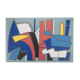 Alberto magnelli: blue composition - original lithograph
