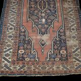 Persian carpet Maslaghan, 124 cm x 198 cm, Iran, hand knotted wool, 19th Century