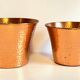 HAMMERED COPPER CACHE-POTS 1960s