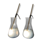 Paire de lampes Alchemy d’Arik Levy