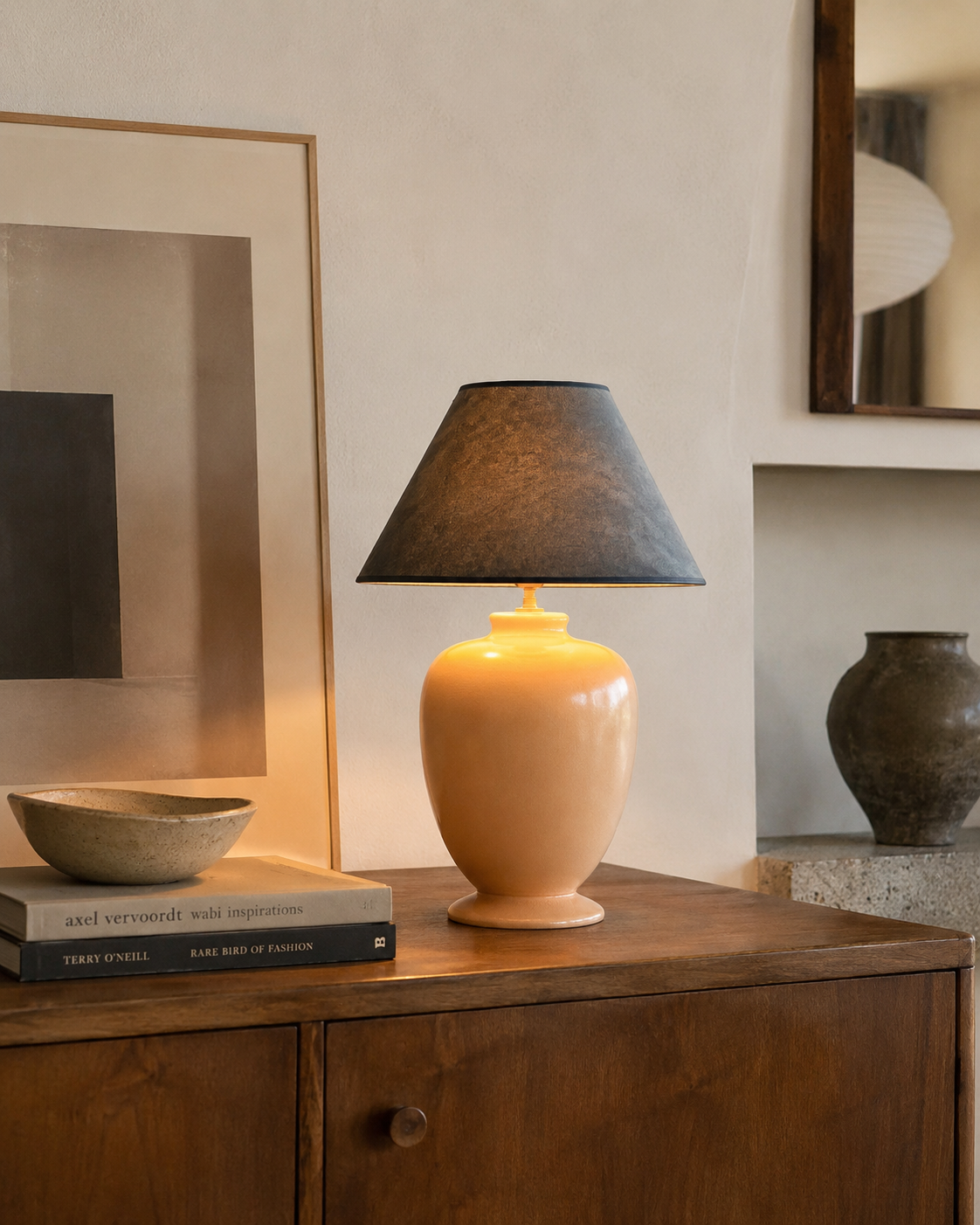 Lampe de table vintage KOSTKA — Made in France