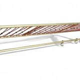 Vintage 1960s coat rack