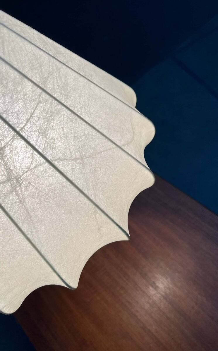 Modern mid-century Cocoon pendant lamp by Friedel Wauer for Goldkant Leuchten, Germany, 1960s.