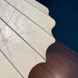 Modern mid-century Cocoon pendant lamp by Friedel Wauer for Goldkant Leuchten, Germany, 1960s.