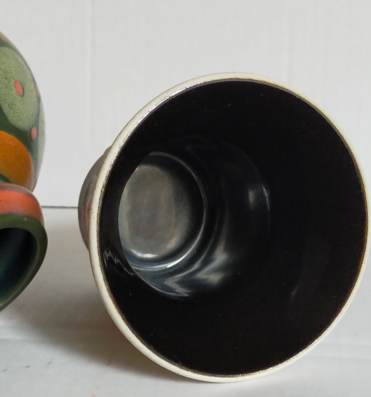 Duo of vases, vintage Scandinavian ceramics